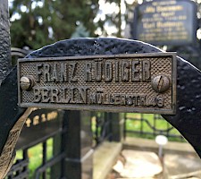 Firmenschild Franz Rüdiger